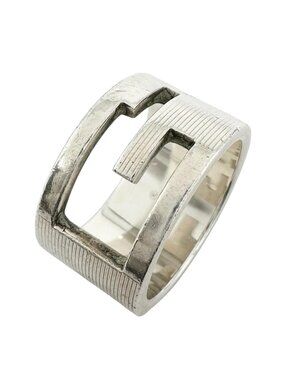 Gucci Brandet Silver Ring